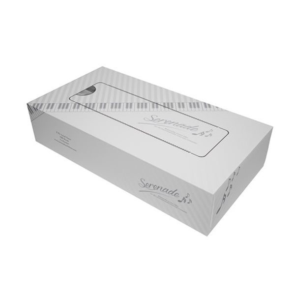 Serenade Flat Box Facial Tissue / 100ct per box | 30 per case
